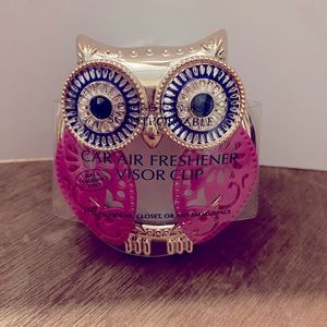 Bath and Bodyworks Pink Owl Air Freshener Portable